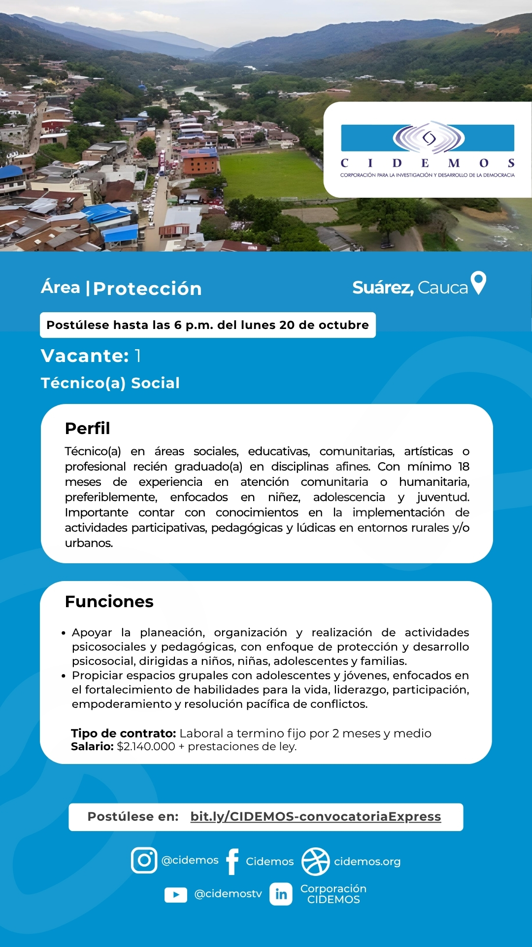 Técnico(a) Social